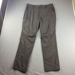Amazon Pants Men's XL Black Luly Yang Uniform Cargo Tech Stretch Work Trousers